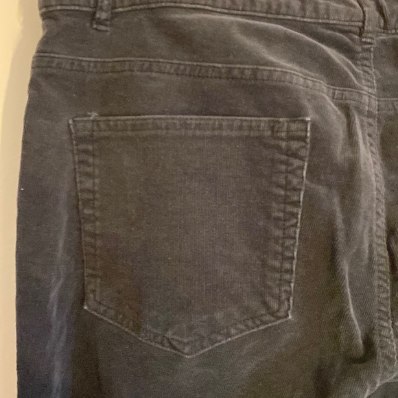 Chaps Denim dark brown Corduroy five pocket jeans size 16 - Picture 5 of 10